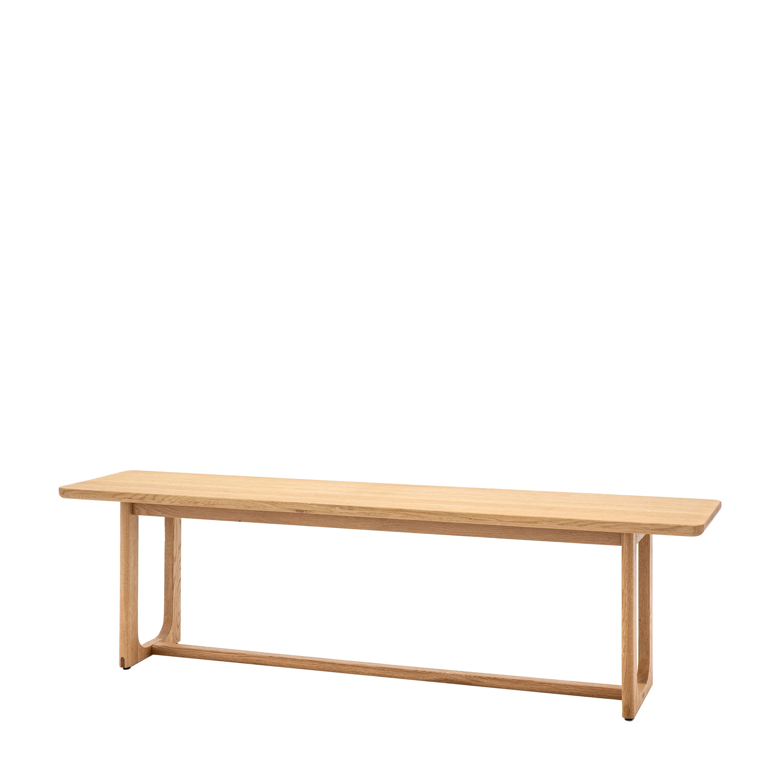 Amos Craft Dining Bench Natural
