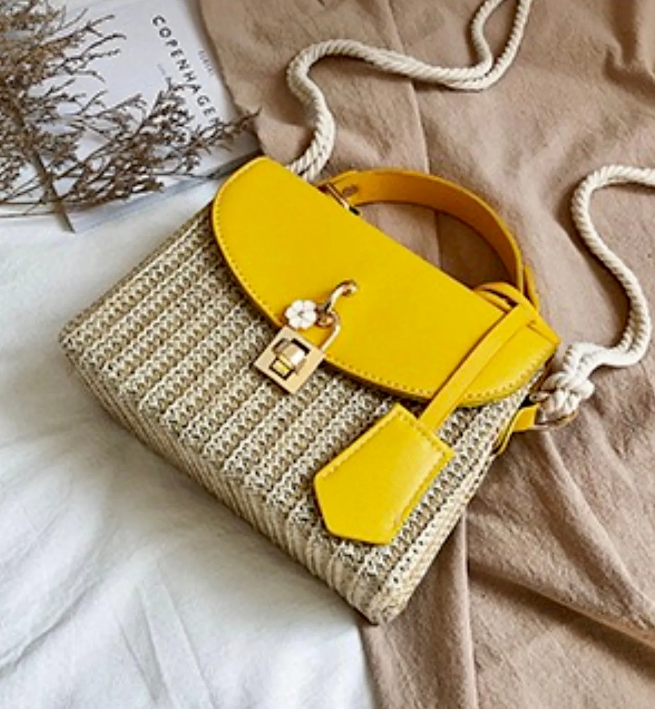 CANNES STRAW BAG