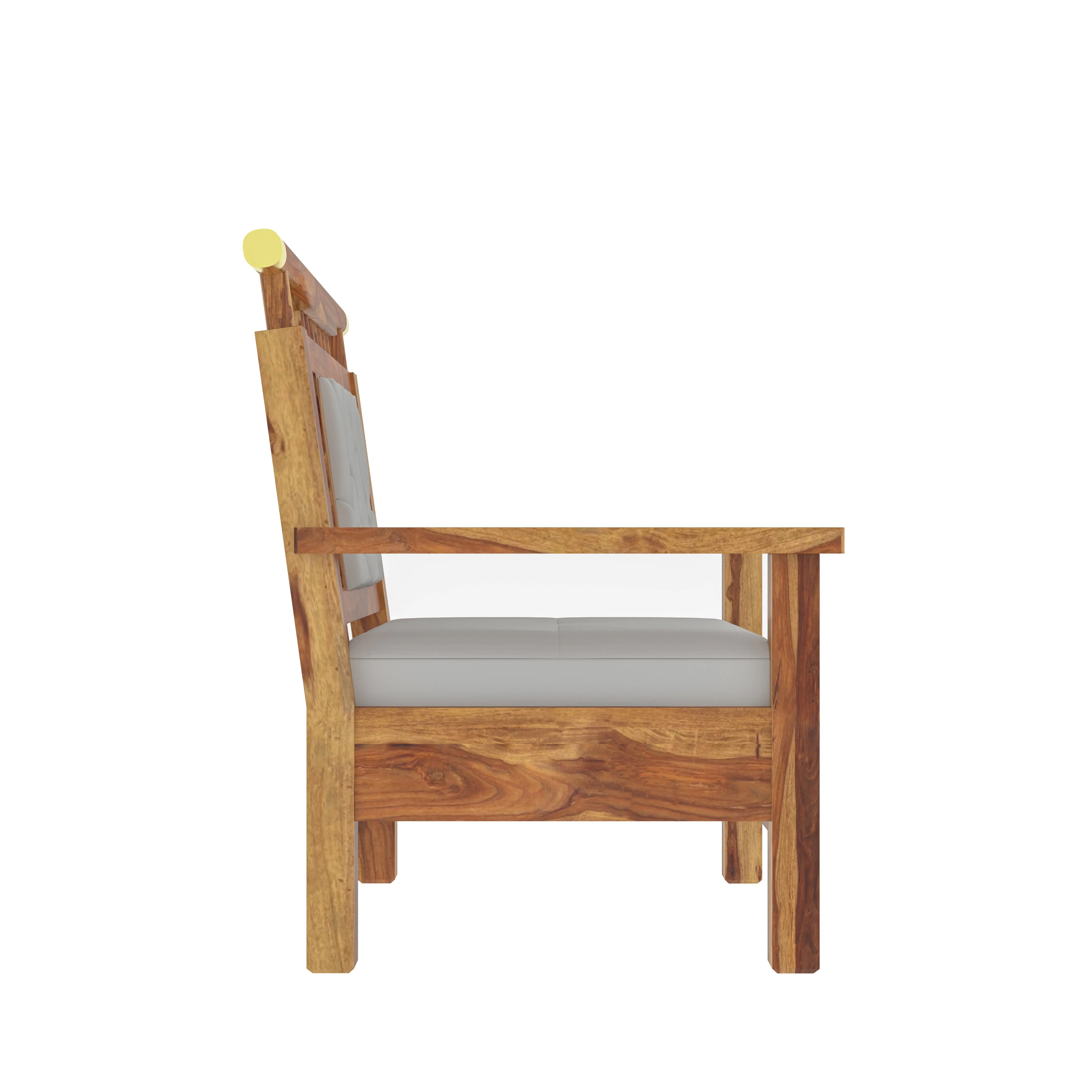 Luxerious Natural Finished Wooden Handmade Sofa Set