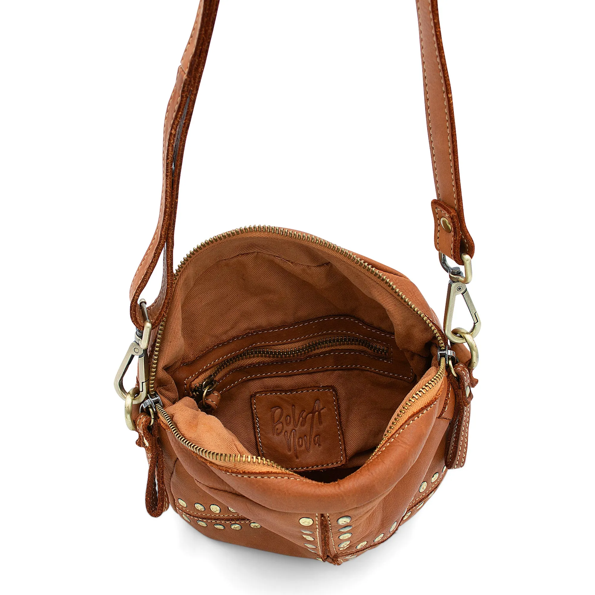 Peace Bag in Cognac