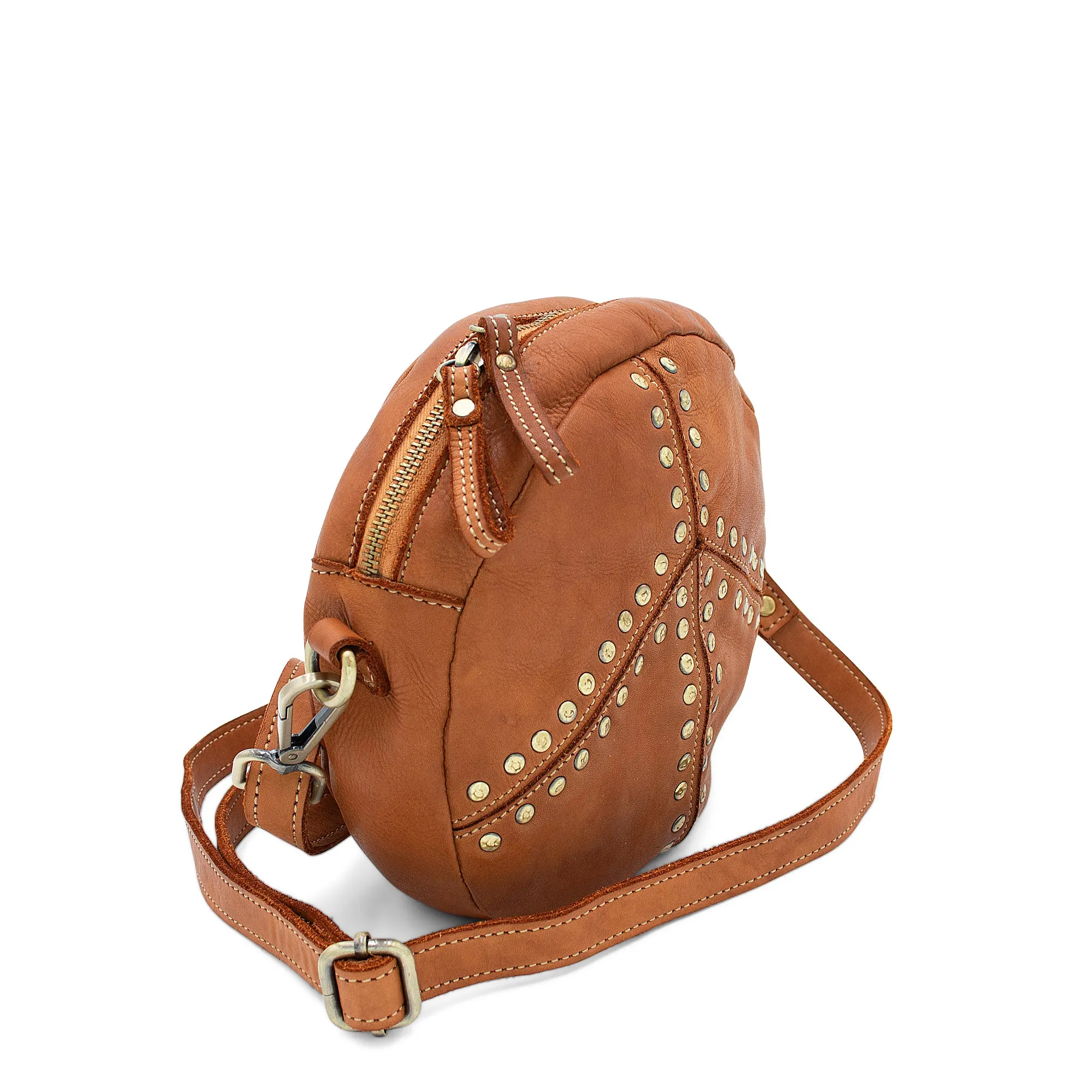 Peace Bag in Cognac